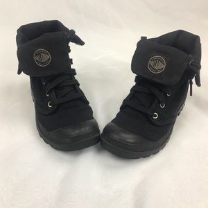 Black palladium boots